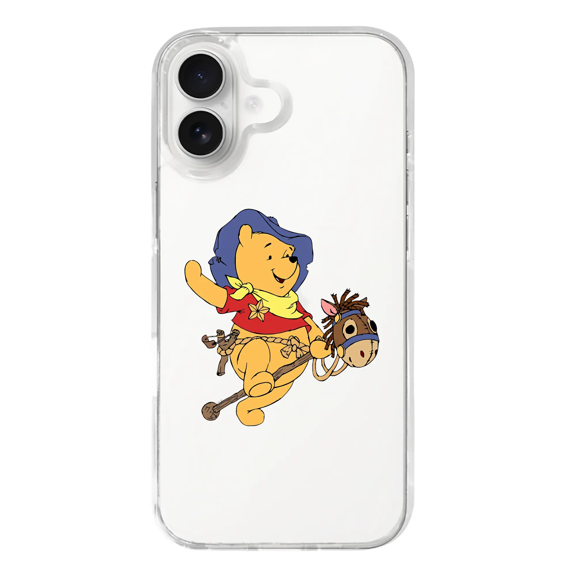 プーさん グッズ くまのプーさん - iPhone 17シリーズ 透明スマホケース – 薄型・耐衝撃・精密フィット保護カバー